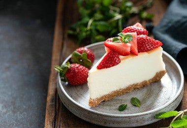 Cheesecake para el Día de la Madre.