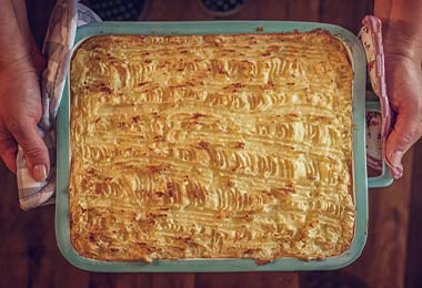 Papas cocinadas al horno.