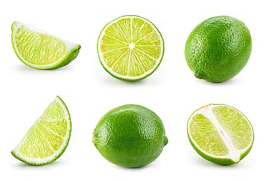 Un tipo de limón verde