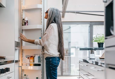 Guardar alimentos en la refrigeradora