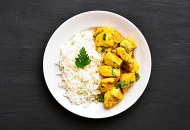 Comida internacional cocina de la india