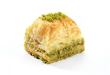 El baklava es un plato griego que se puede hacer con hojaldre.