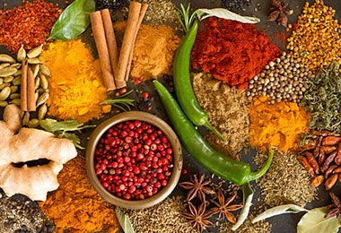 Algunas mezclas de especias pueden ser consideradas como tipos de curry.