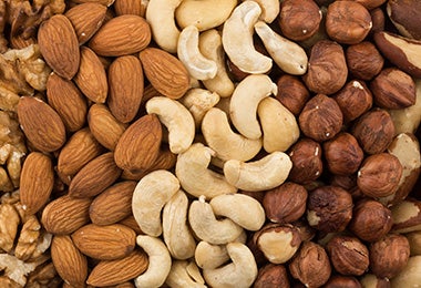 Almendras y otros frutos secos