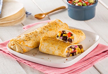 La receta de burritos Tex-Mex tiene que llevar fríjoles