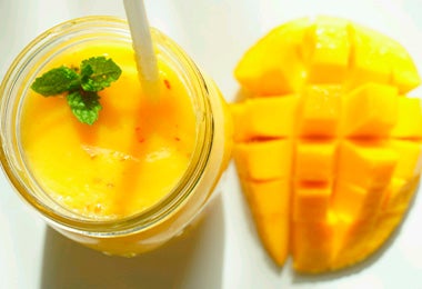 Smoothie de mango, una receta refrescante