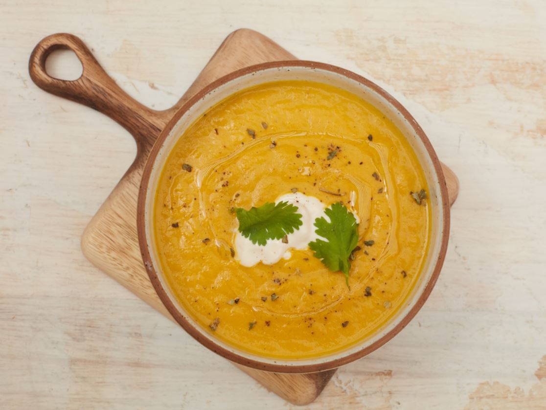 Crema de Zapallo, Zanahoria y Poro Recetas Nestlé