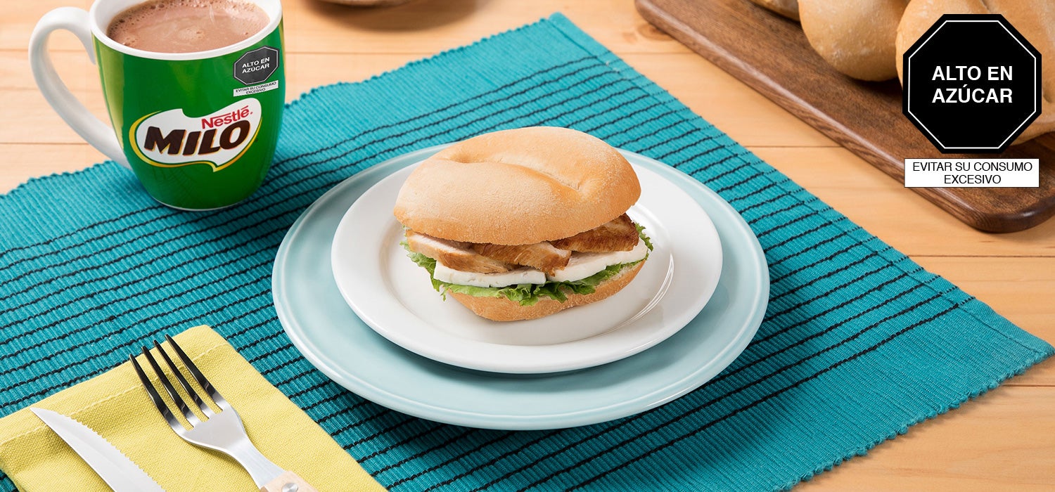 Sándwich de Pavo y Queso