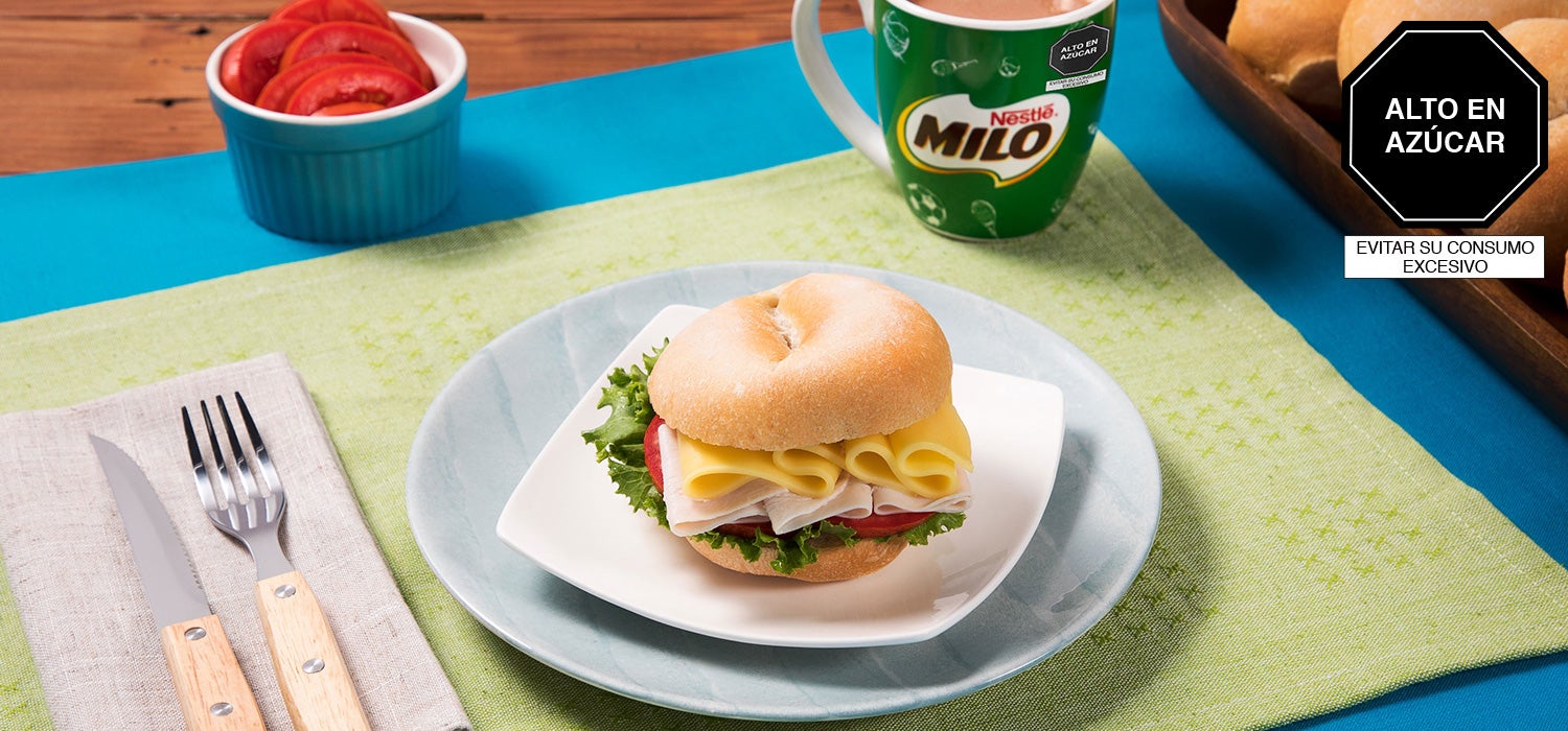 Sándwich de Jamón, Queso, Tomate y Lechuga Sándwich de Jamón, Queso, Tomate y Lechuga