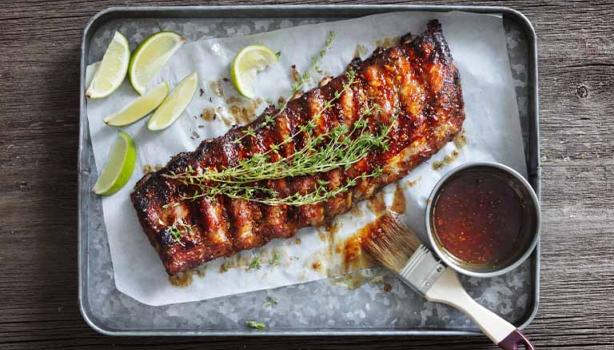 Asado de tira condimentado