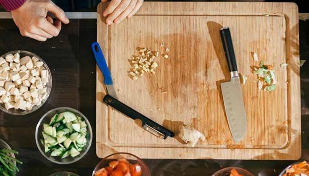 Tablas de corte para cocinar