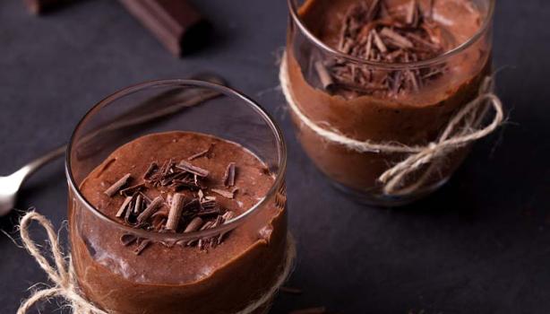 La mousse de chocolate es la más conocida.