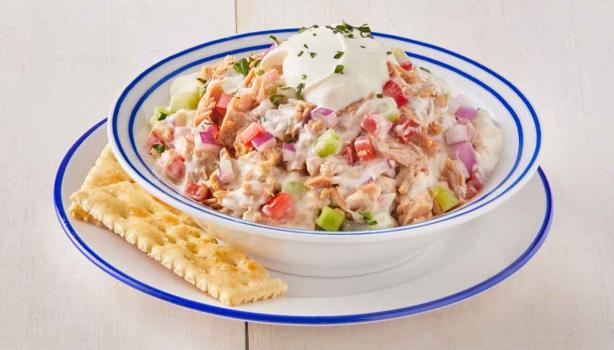 Ensalada de atún con mayonesa casera
