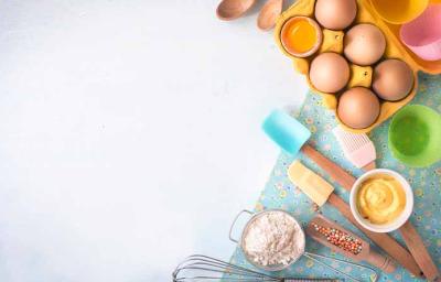 Ingredientes y utensilios para postres Ingredientes y utensilios para postres