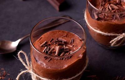 Mousse de chocolate, uno de los postres fríos más conocidos