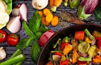 Cocinar verduras al vapor