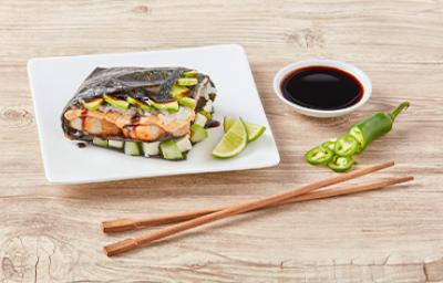 Las algas comestibles se usan con frecuencia en la comida oriental.