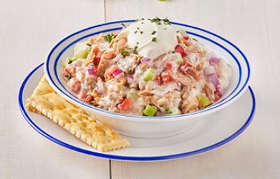 Ensalada de atún con mayonesa casera