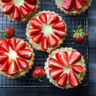 Conservar fresas en postre 