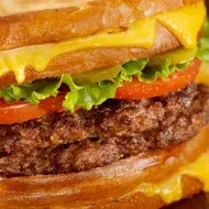 Hamburguesa con vegetales