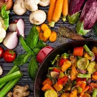 Cocinar verduras al vapor