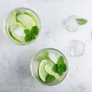 Bebidas con menta