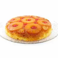 Un postre de piña.