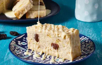 Budín de Arroz con Leche y Plátano