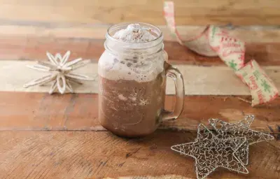 Chocolate Navideño Frío Chocolate Navideño Frío
