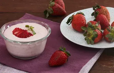 Espuma de Fresas Espuma de Fresas
