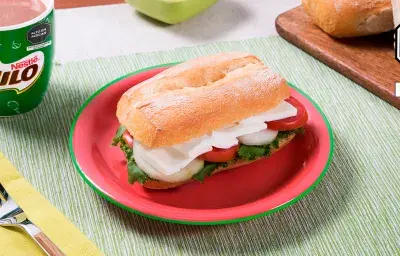 Sándwich de Queso Fresco Sándwich de Queso Fresco