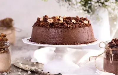 Pudín Crocante de Avellanas Pudín Crocante de Avellanas