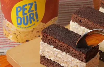 Torta de Brownie con Helado Torta de Brownie con Helado