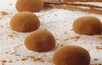 Bolitas de Manjar y Canela Bolitas de Manjar y Canela