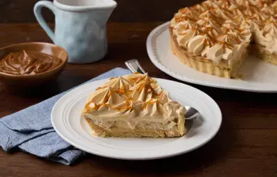 Tarta Plátano y Manjar