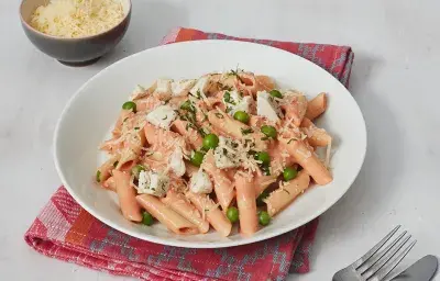 Penne a la vodka Penne a la vodka