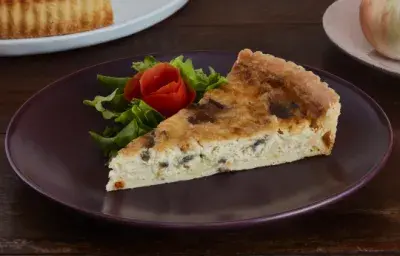 Quiche de Champiñones