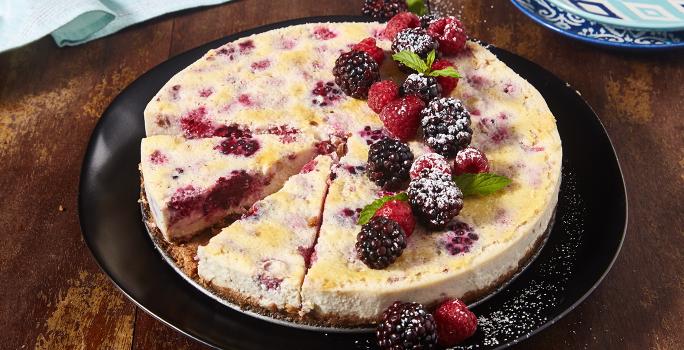 Cheesecake de Frutos del Bosque