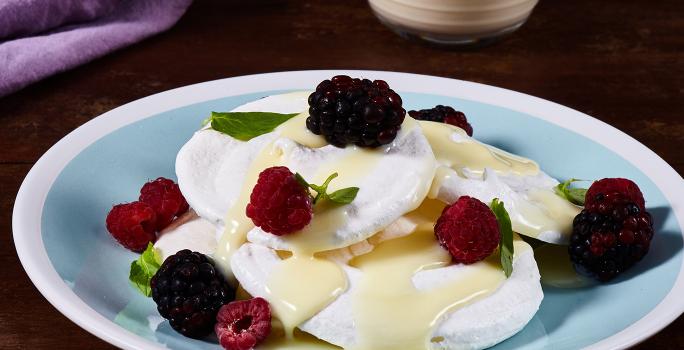 Pavlovas de Maracuyá y Frambuesa