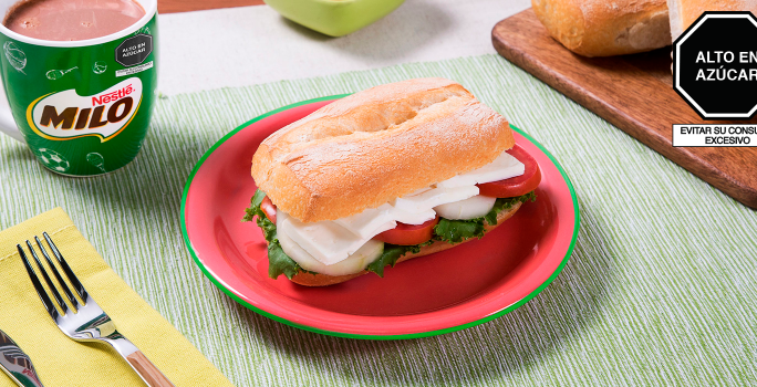 Sándwich de Queso Fresco