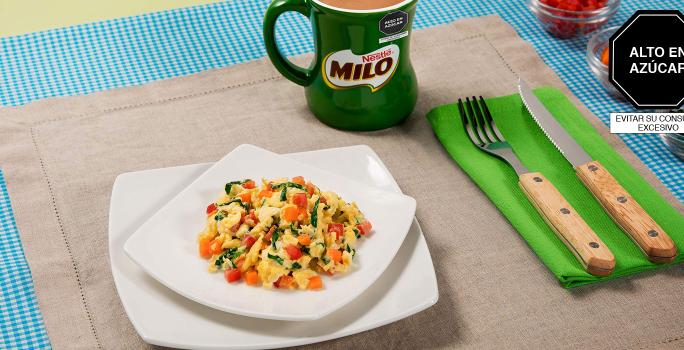 Huevos Revueltos con Verduras