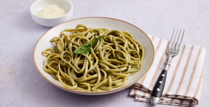 Fideos al Pesto
