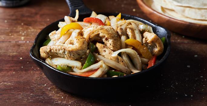 Fajitas de pollo