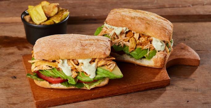 Sandwich de Pollada