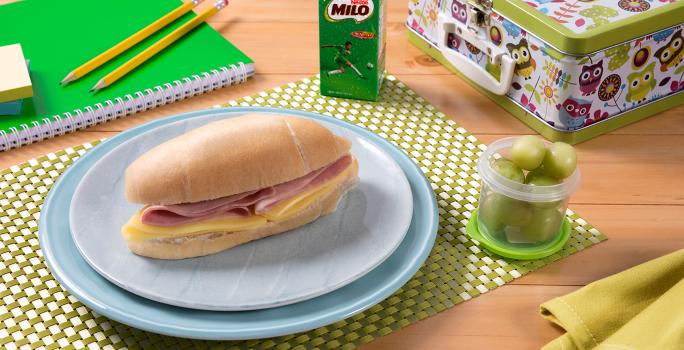 Baguette con Jamón