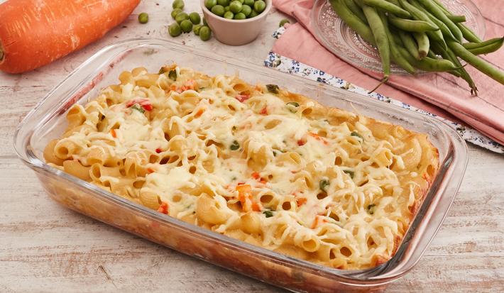 Pastel de Fideo con Verduras