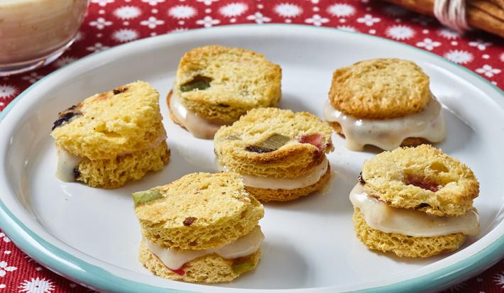 Alfajores de Panetón