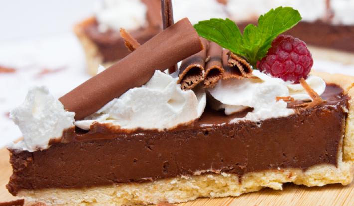 Pie de Chocolate Horneado