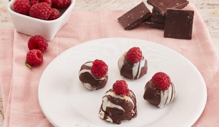 Trufas de Frambuesas