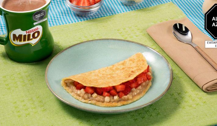 Panqueque con Plátano